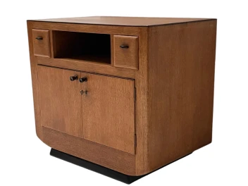 Art Deco Amsterdamse School Cabinet with Drawers by Piet Kramer, 1930s